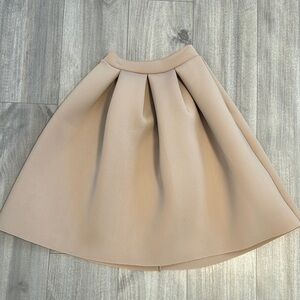 Charlotte Russe Elegant Tan A-line Women's Skirt